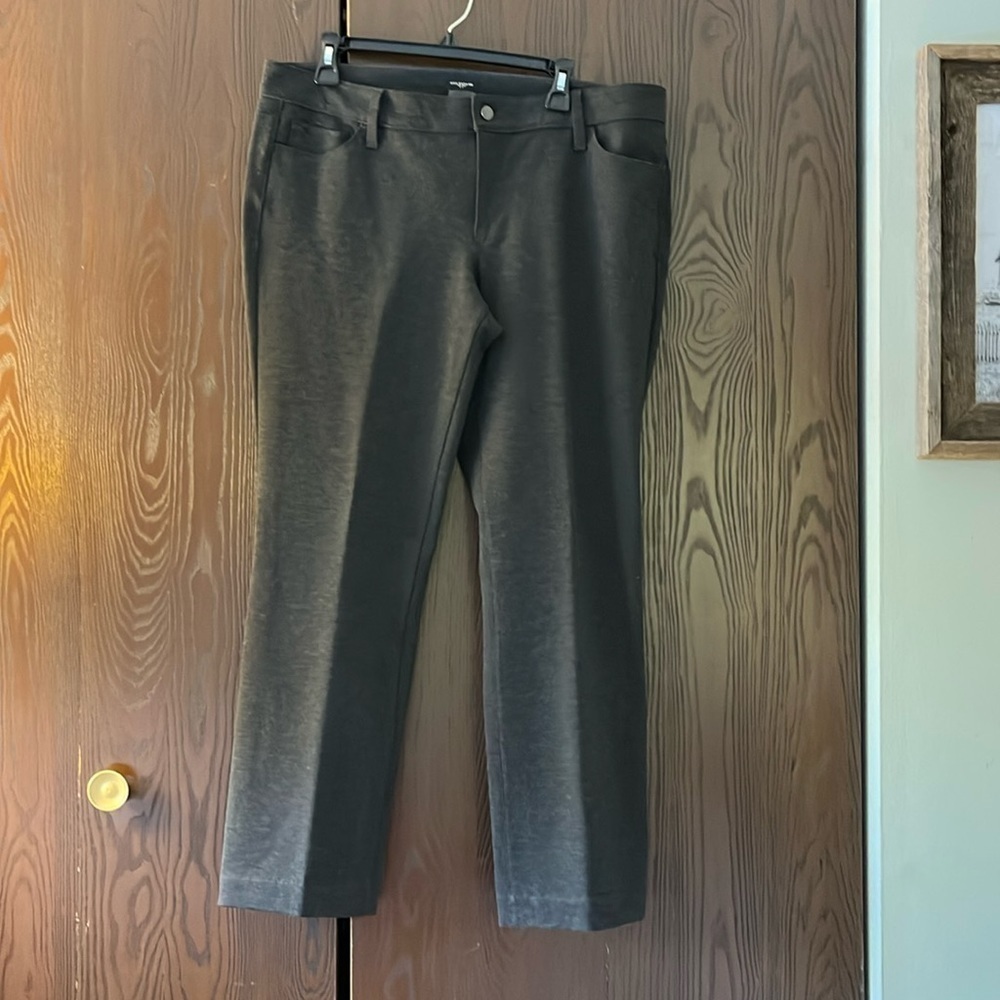 Ann Taylor Modern dark gray pants. Size 14